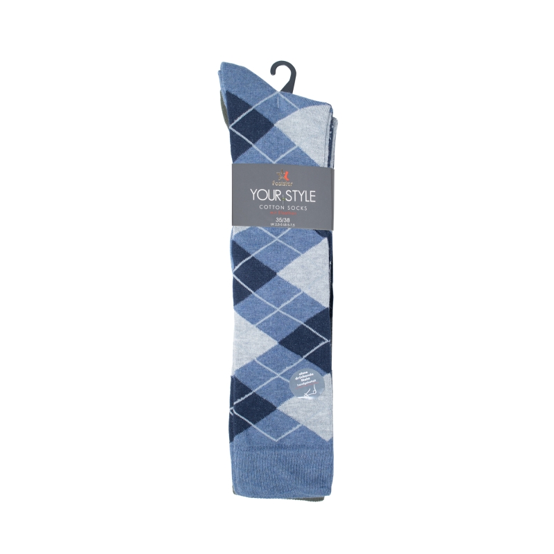 Unisex-Kniestruempfe-3er-Pack