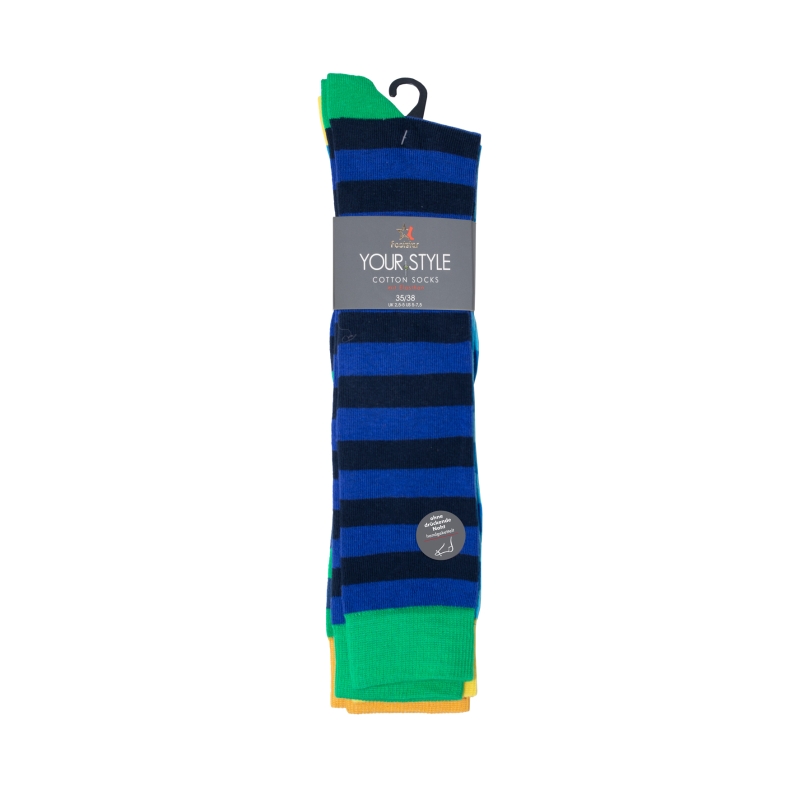 Unisex-Kniestuempfe-3er-Pack