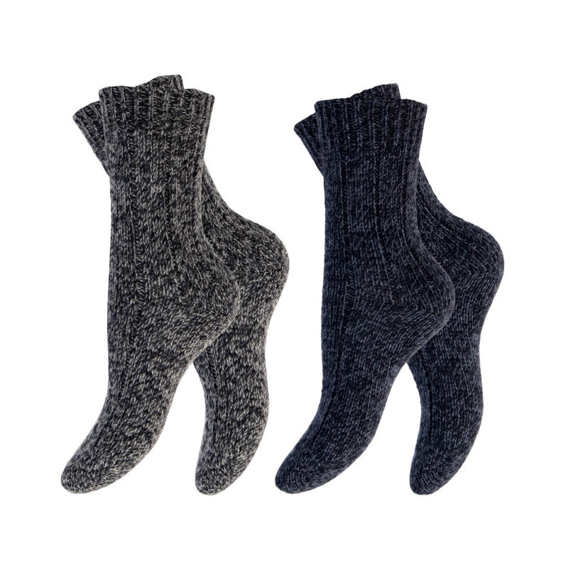 Unisex-Ragg-Socken-2er-Pack