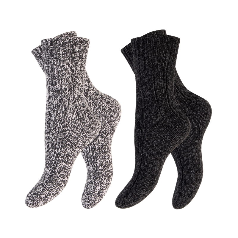 Unisex-Ragg-Socken-2er-Pack