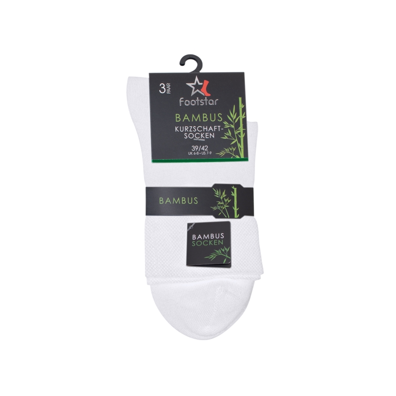 Herren-Kurzschaftsocken-3er-Pack-Bambus-Piqu~~-Bund