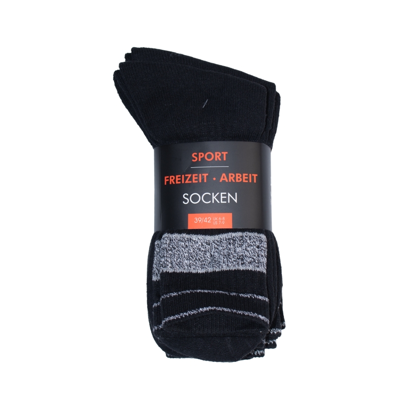 Herren-5er-Pack-Tennis-Socken