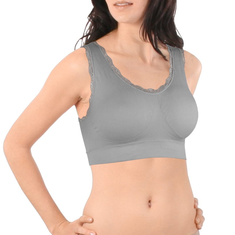 Damen-Bustier-einzeln-Seamless-Spitze-36-38