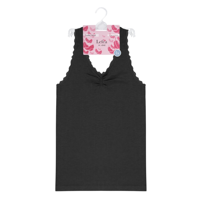 Damen-Hemd-einzeln-Seamless-Spitze-40-42