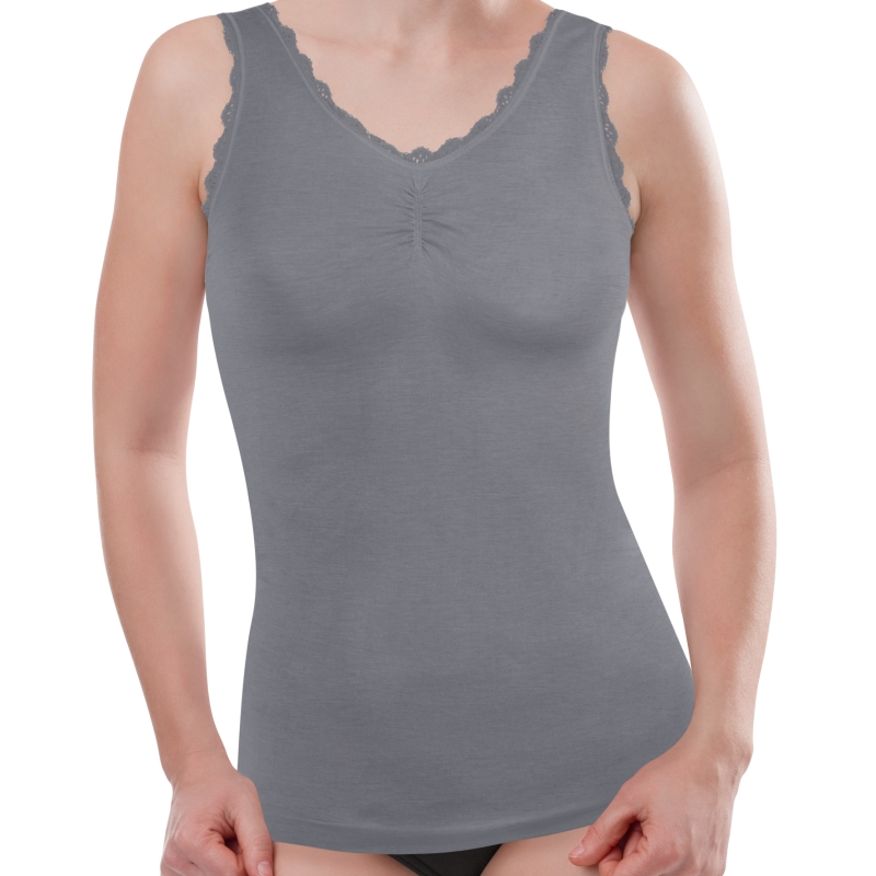 Damen-Hemd-einzeln-Seamless-Spitze-40-42