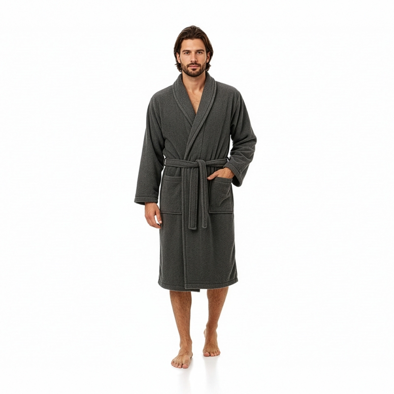 Unisex-Bademantel-(Kimono)